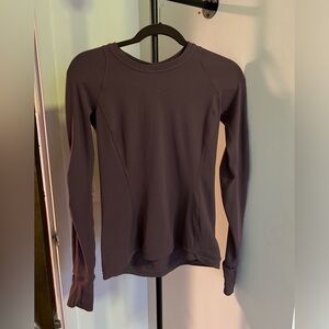 Lululemon Purple Longsleeve with Pocket and Thumbhole